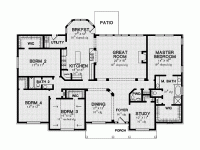 1997 oakwood mobile home floor plan