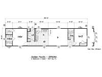 1999 oakwood mobile home floor plans