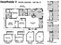 24 x 48 double wide homes floor plans