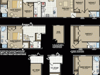 3 bedroom 2 bath single wide mobile home floor plans
