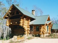 log cabin kit cost to build
