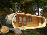 modular log cabin homes california