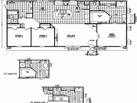 single wide modular home floor plans