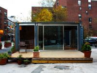 small shipping container prefab homes