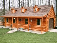 log cabin modular homes cost