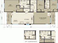 modular home floor plans for narrow lots
