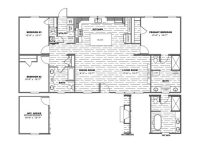 5 bedroom triple wide mobile homes floor plans