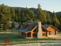 log cabin homes in montana