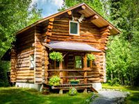 log cabin homes in alaska