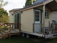 used log cabin mobile homes