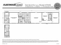 fleetwood single wide home floor plans